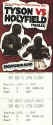 Mike Tyson & Evander Holyfield Full Fight Ticket